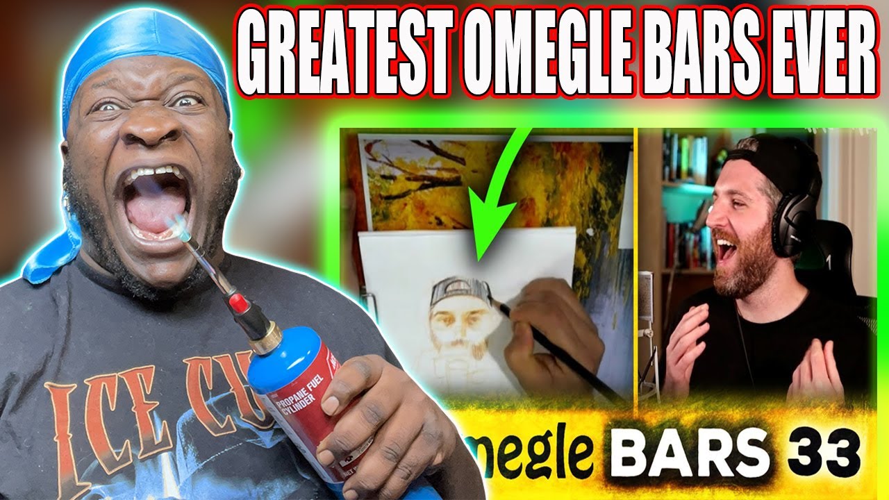 OH MY GAWD! Harry Mack Does EPIC 12-Minute One-Take Freestyle While Artist Draws Him |Omegle Bars 33