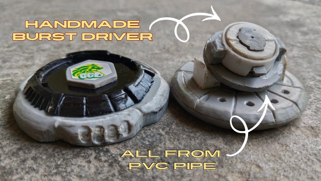 Handmade replica of driver for burst system | how to make burst beyblade | driver with actual clicks
