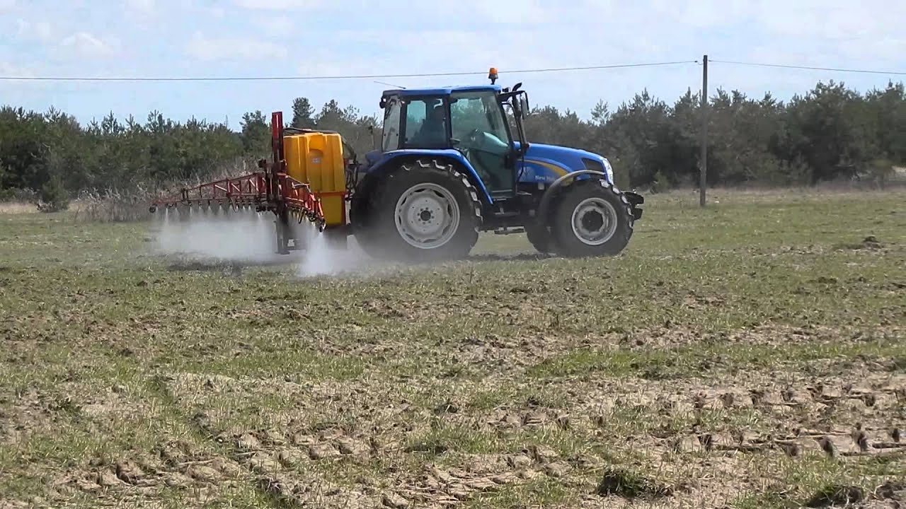 Opryski 2014 New Holland T5060 & Woprol1000L