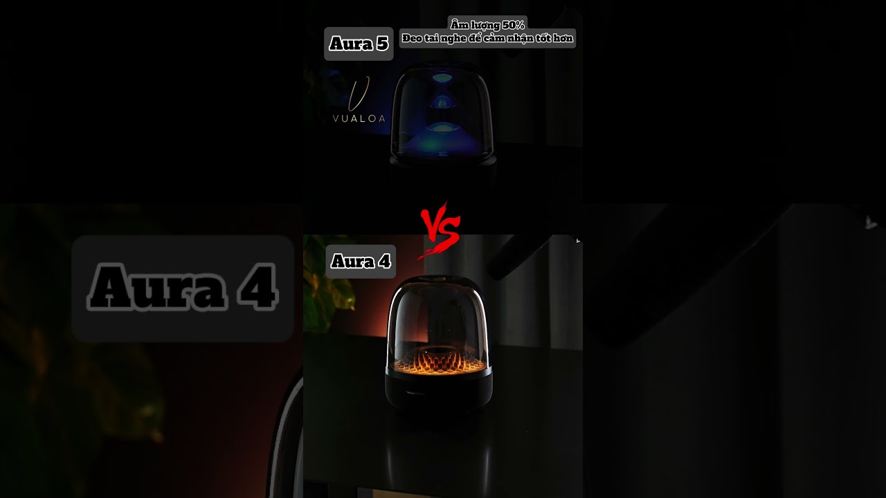 Harman kardon Aura studio 4 vs Aura Studio 5 tại #vualoa #harmankardon #aurastudio5