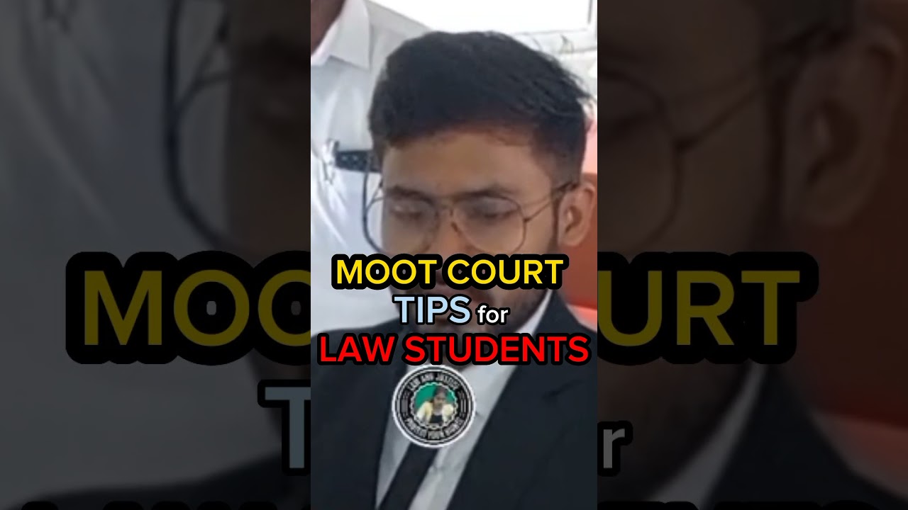 Moot court tips for law students