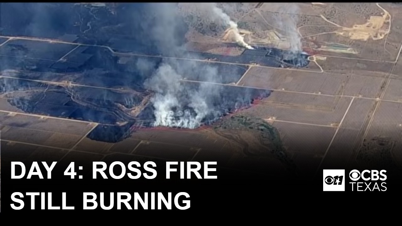 Day 4: Texas firefighters making progress in Ross Fire