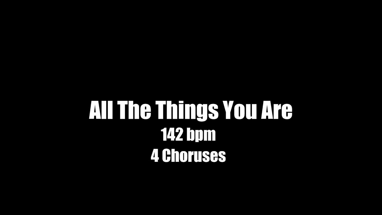 All The Things You Are (Jez Brown Double Bass Graham Harvey Piano).