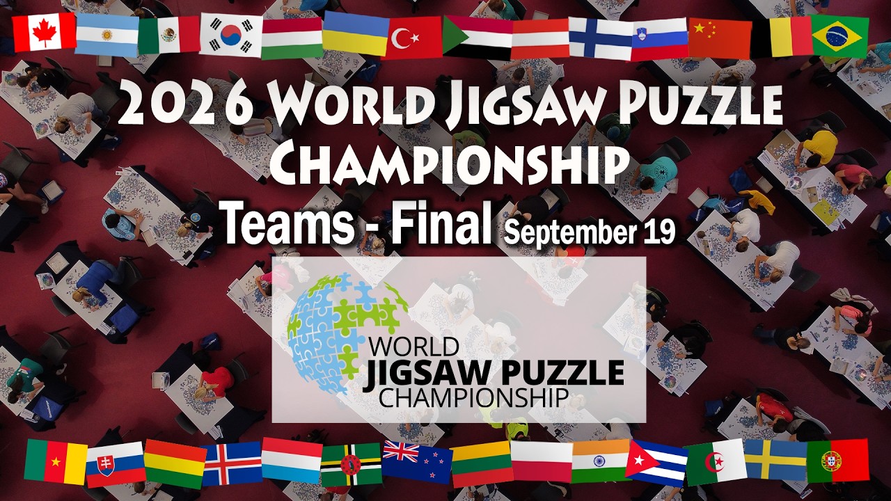 2026 WORLD JIGSAW PUZZLE CHAMPIONSHIP - TEAMS FINAL
