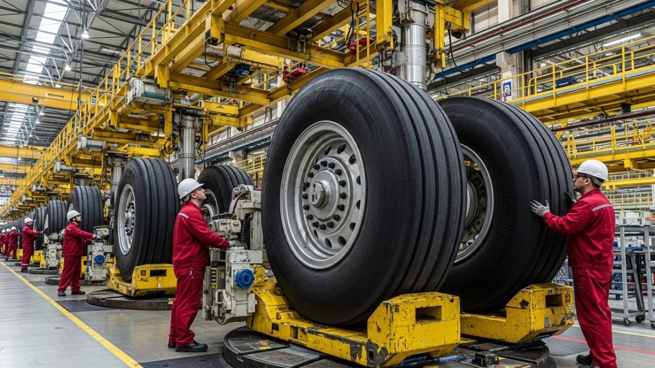 Comment c’est fait : Les Pneus d’Avion – L'incroyable fabrication des pneus les plus résistants !