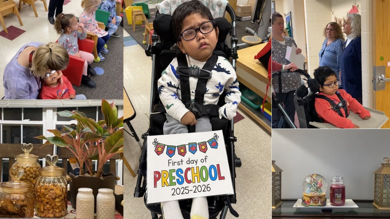 Saffat’s first day at school 🏫 Cozy winter home decor ❄️🌨️ BD Vlogger In USA