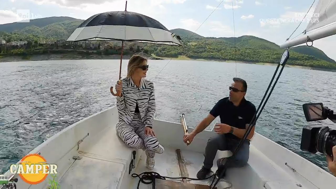 A lezione di vela al Lago del Turano - Camper 01/07/2022
