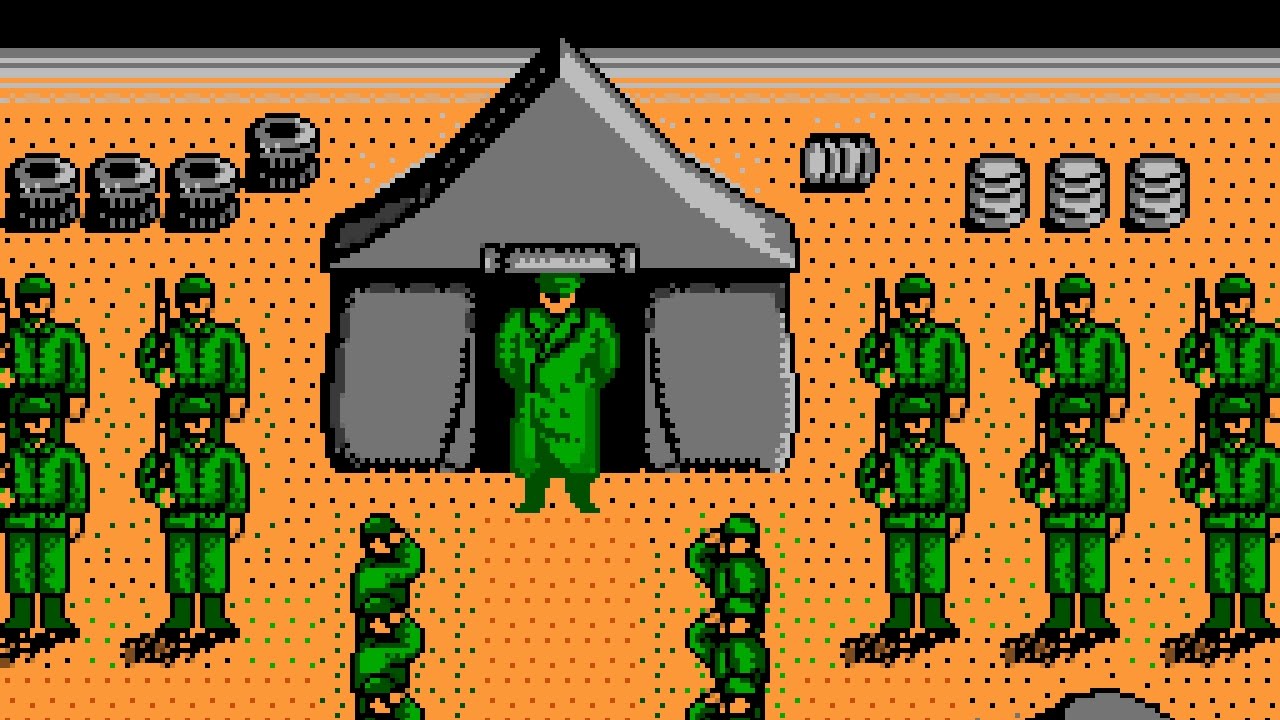 Desert Commander (NES) Playthrough