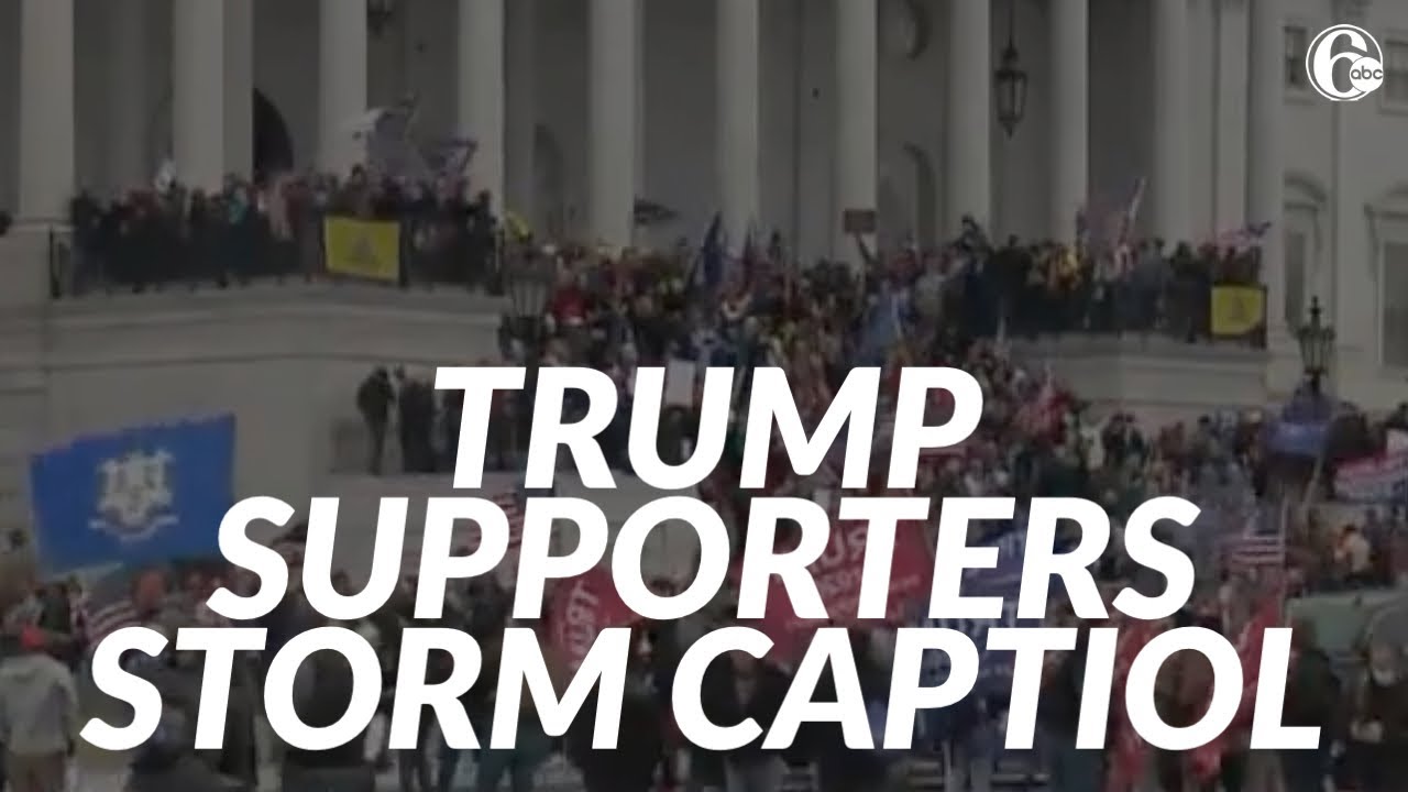 Pro-Trump protesters storm Capitol, some breach security to get near Senate chamber