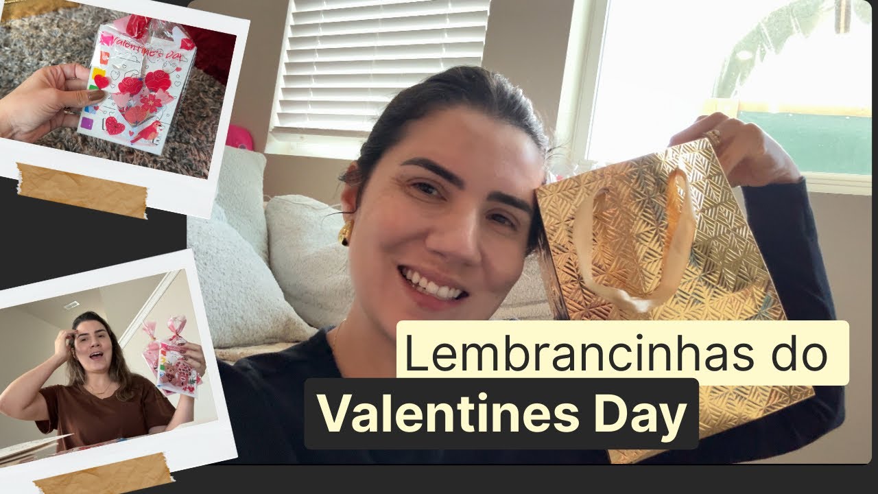 Fiz lembrancinhas do Valentines Day para escola!!! 