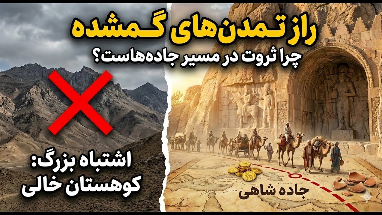 نقشه گنج واقعی اینجاست: کشف دفینه در شعاع طلایی تمدن‌های مدفون شده