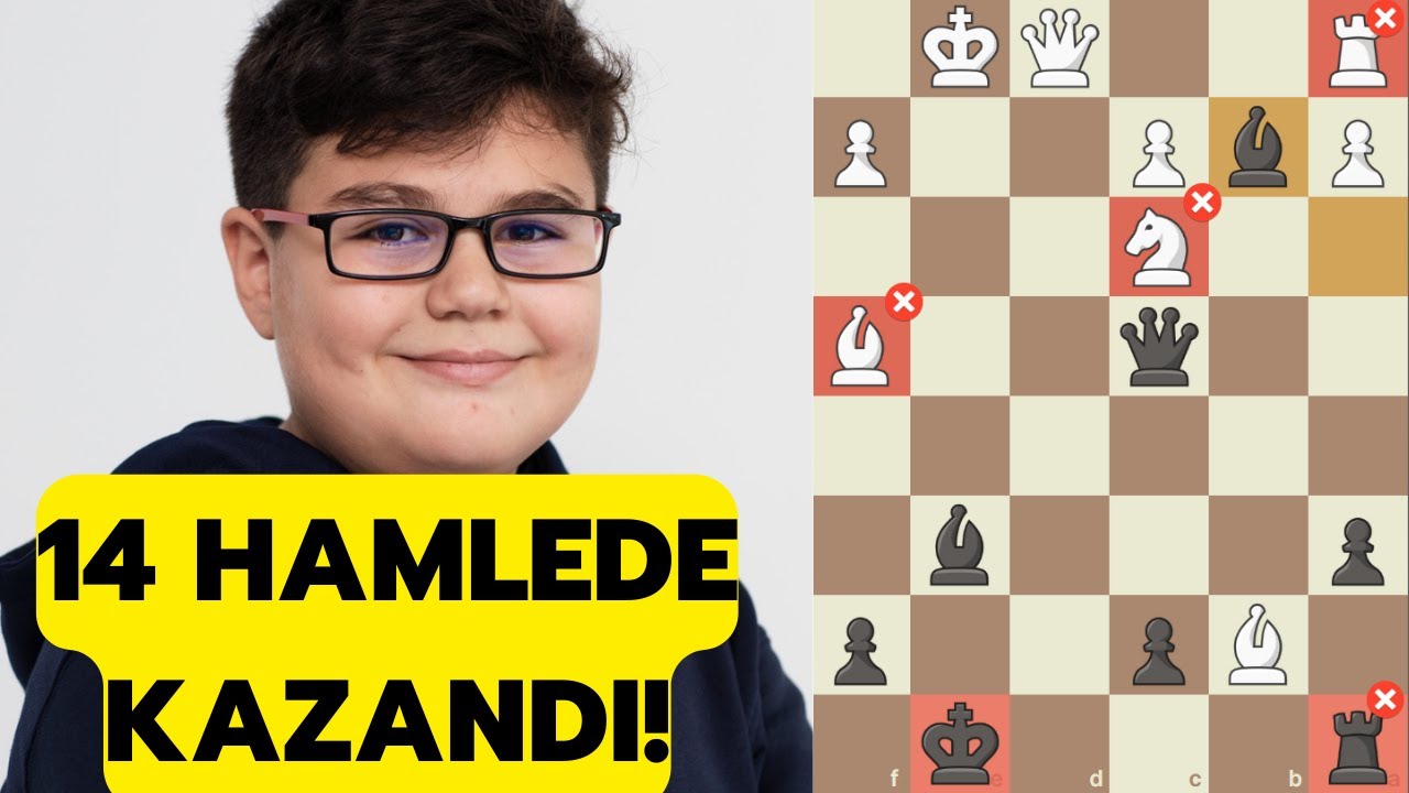 Yağız Kaan, 3100 Puanlı Büyükustayı Taktik Yağmuruna Tuttu!