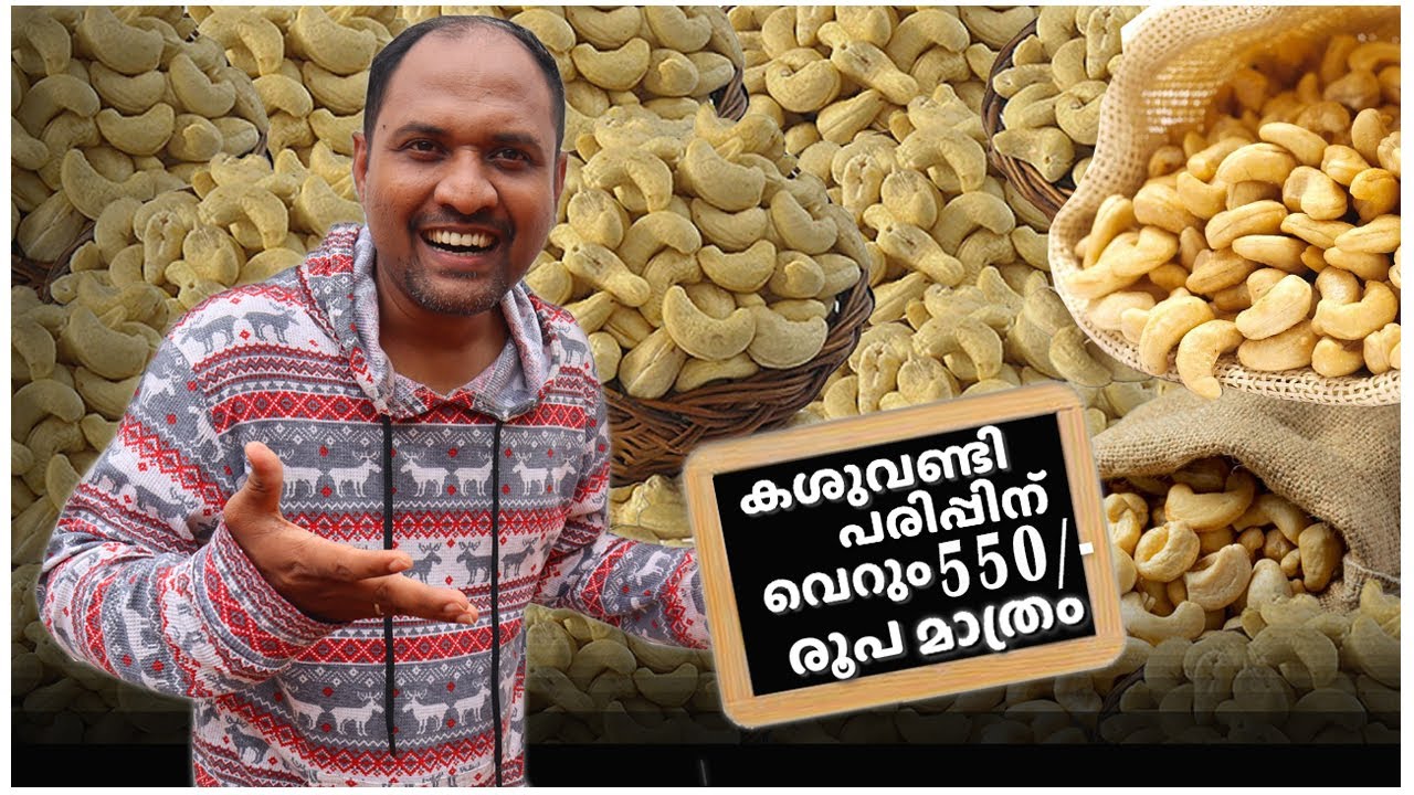 ആരോഗ്യപ്രദമായ ഉപ്പില്ലാത്ത കശുവണ്ടി പരിപ്പുകൾ ചെറിയ വിലയിൽ
