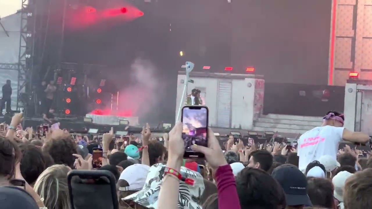 NINHO &laquo;&nbsp;Tout en Gucci&nbsp;&raquo; @ Les Ardentes, Belgium
