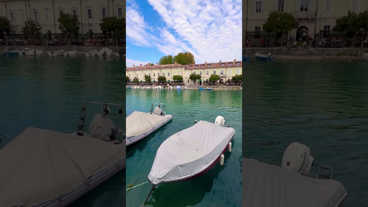 Peschiera del Garda  - Garda Lake - Gardasee #travel #holiday #sightseeing #italy #river #boat