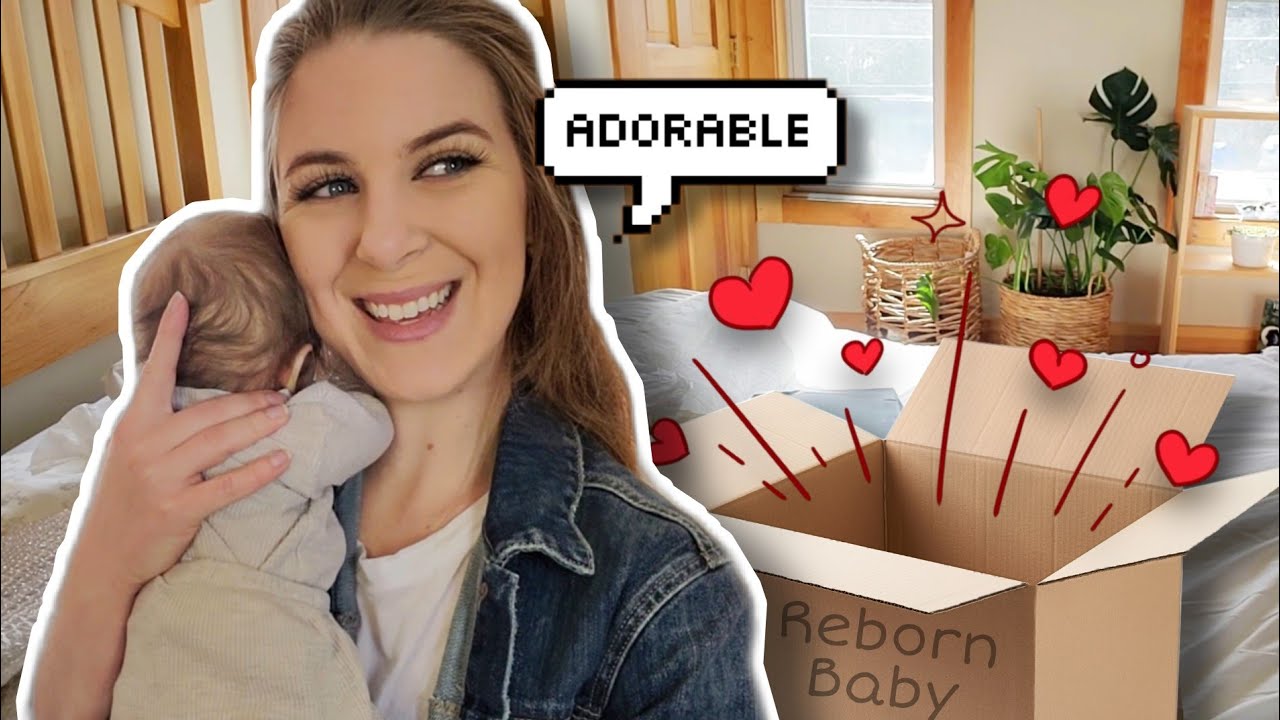BOX OPENING Of Reborn Baby Doll That Looks REAL But Is FAKE | Prototype Artist Olesya Venger
