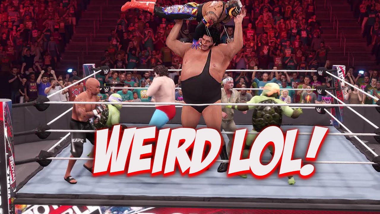 Only 1 Giant And 29 Small Guys! What Could Possibly Happen In This Royal Rumble? LOL