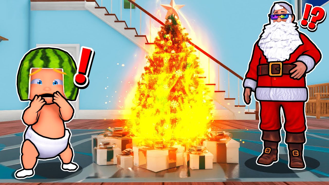 Baby BECOMES SANTA in Who's Your Daddy (Funny Moments)