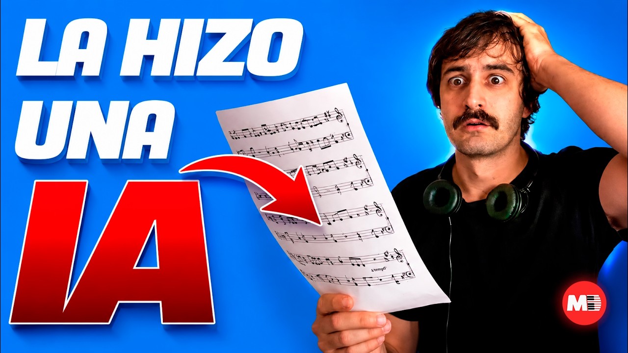 Probé una IA para hacer PARTITURAS… ¿me quedé sin TRABAJO?