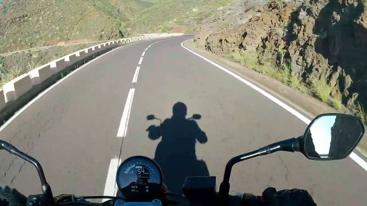 Mit dem Motorrad auf Teneriffa (TF121 und Anaga Gebirge)
