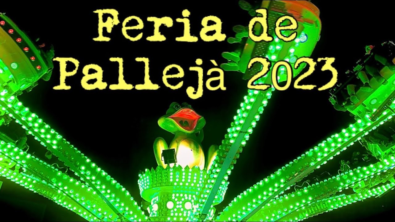 Así era la feria de Pallejà 2023