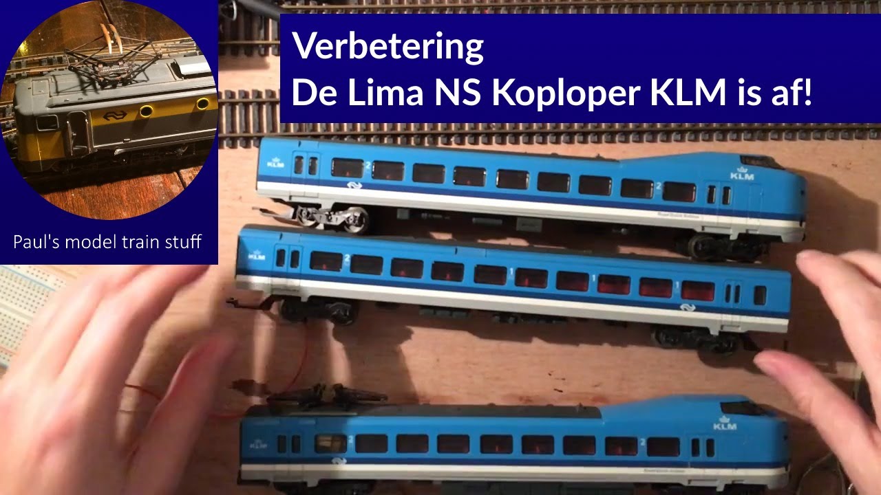 Verbetering: De Lima NS Koploper KLM is af!
