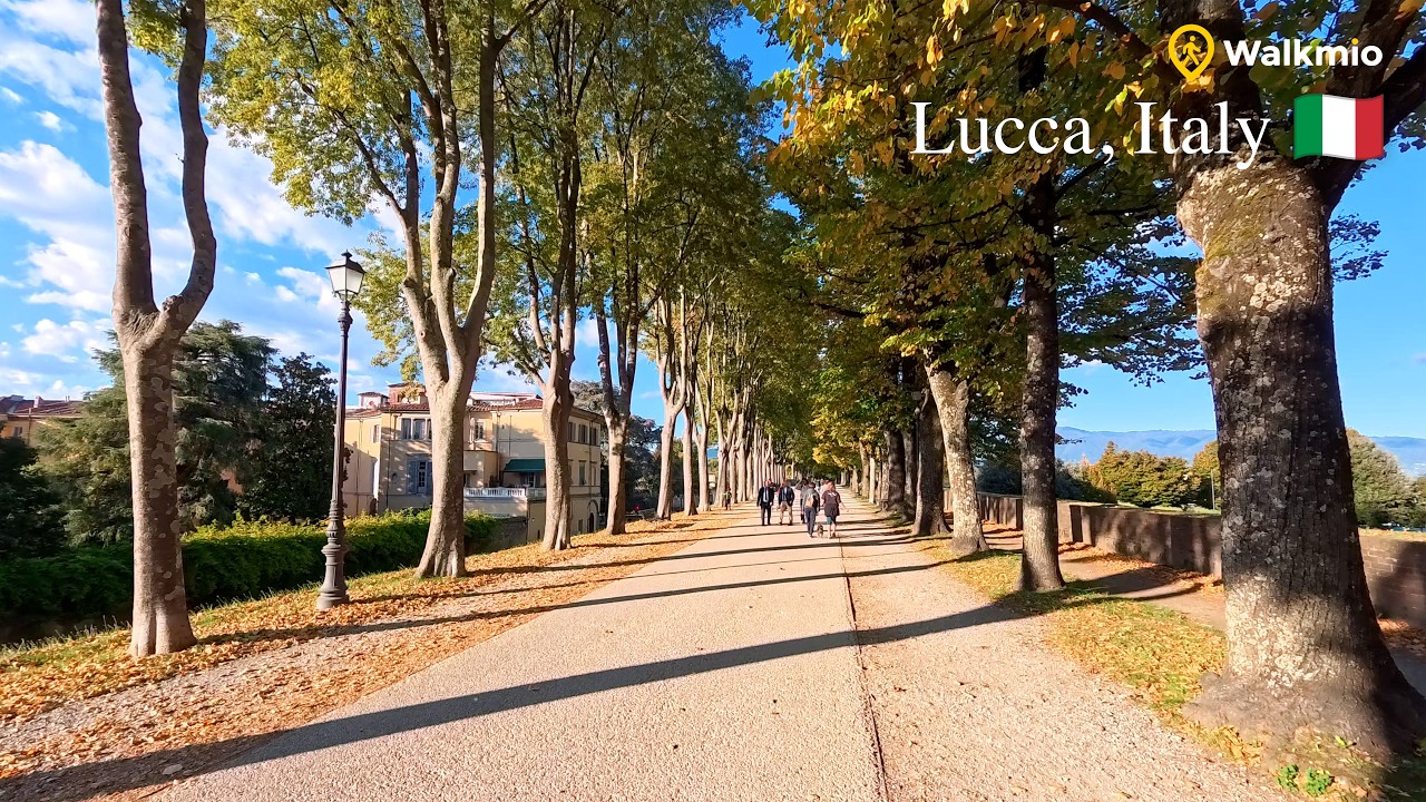 🇮🇹 Lucca, Italy | Walk on the Wall | Baluardo San Regolo, Orto Botanico, Baluardo San Salvatore