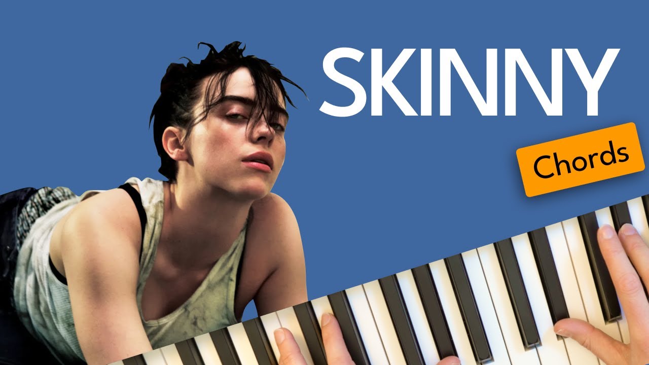 Skinny - Billie Eilish | Chords / Piano Tutorial (Free Sheet Music)
