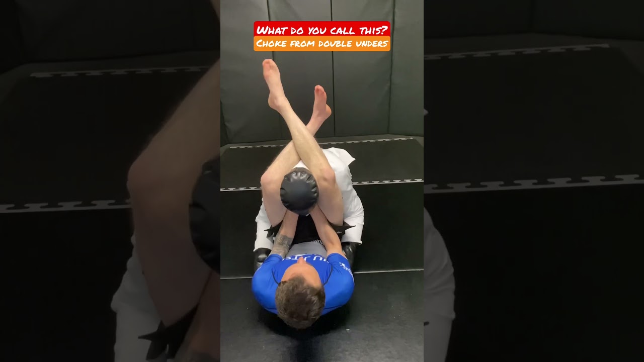What Do You Call This Submission? Choke From Double Unders
