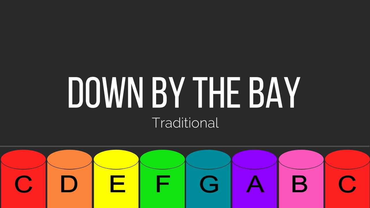 Down by the Bay Easy Boomwhackers Play Along