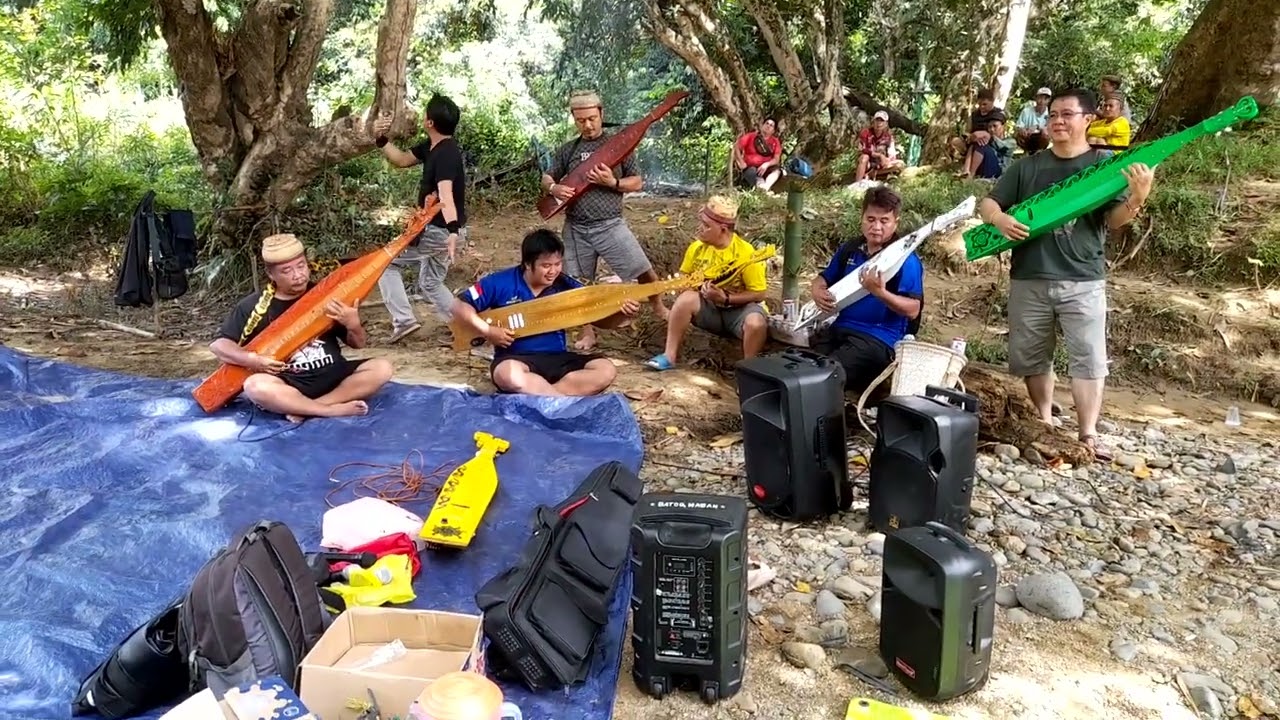 GSPD  bermusik sapeq di sungai muara alan dan payang....🙏🙏👍🤌
