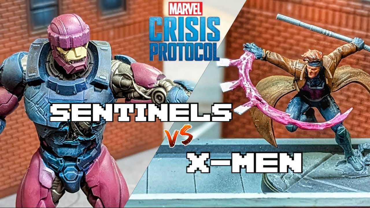 Marvel Crisis Protocol Battle Report Episode 81 - Sentinels vs  X Men