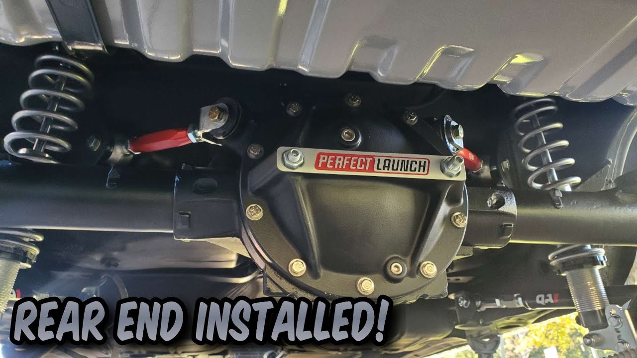 Detailed Rear End Installed | Box Chevy Rebuild | How to QA1 Suspension | Pt 14