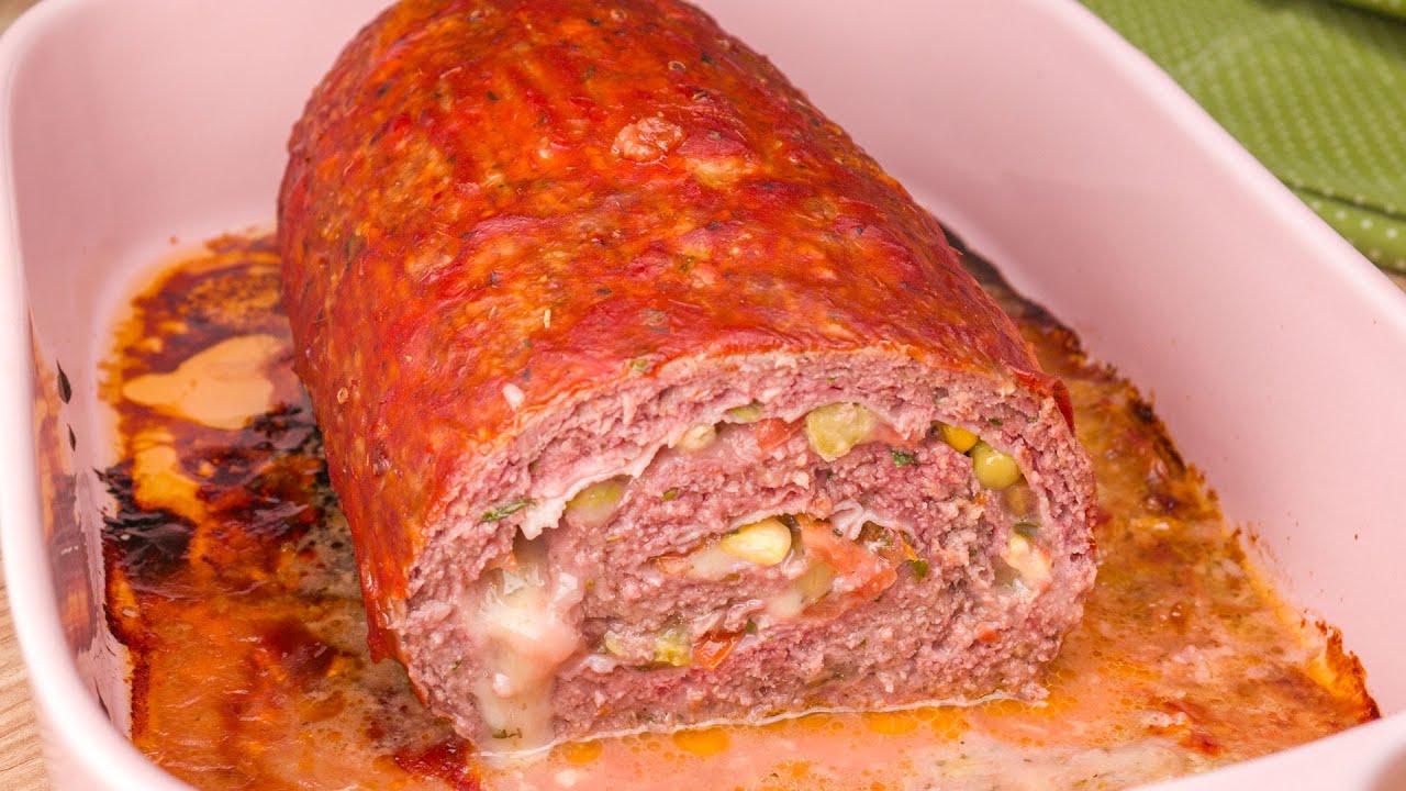 ROCAMBOLE DE CARNE SUPER RECHEADO | Cook'n Enjoy 1247