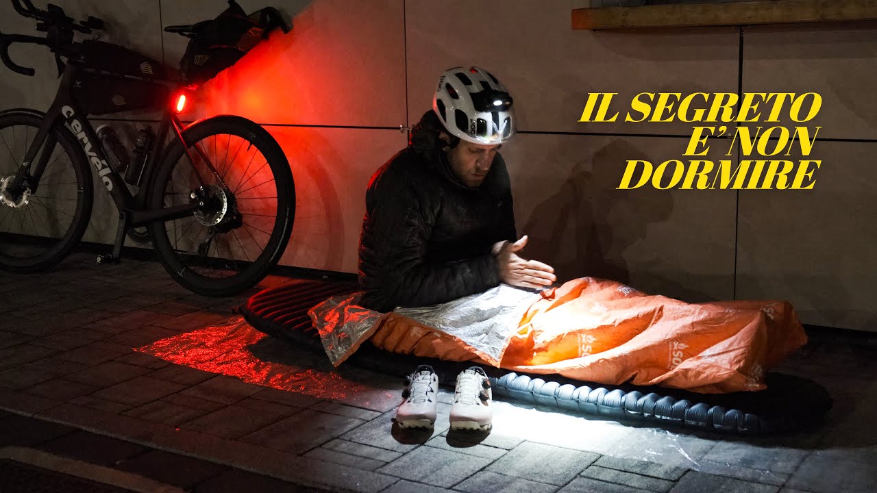 COME DORMIRE DURANTE UNA GARA DI BIKEPACKING
