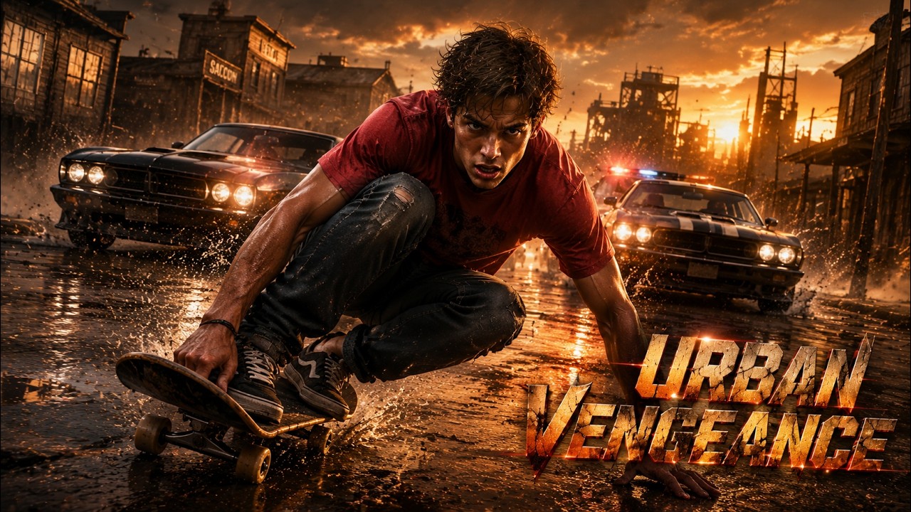 Urban Vengeance | Месть скейтбордиста-мстителя | Боевик-триллер | Легенда улиц выходит на охоту