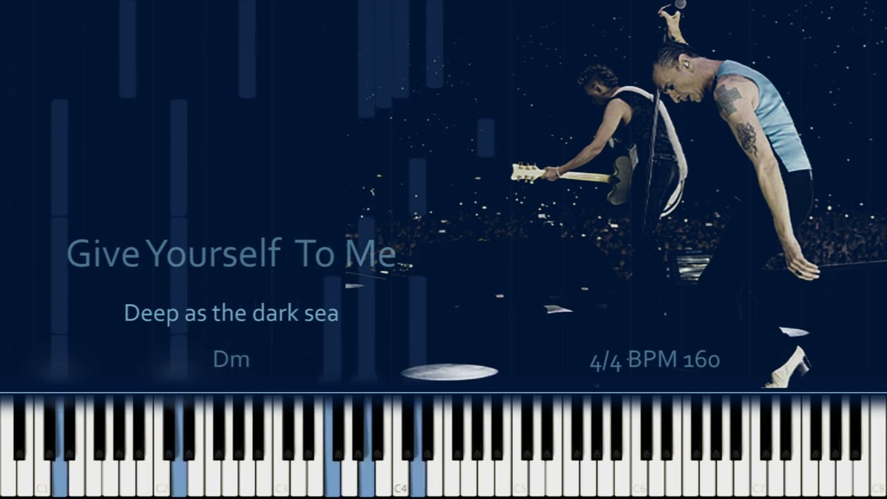 Depeche Mode Give Yourself To Me - Amazing Piano Cover