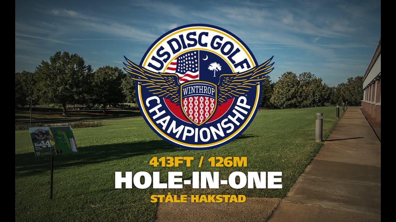 Disc Golf Hole in One - Ståle Hakstad Hole 14 @ USDGC 2015