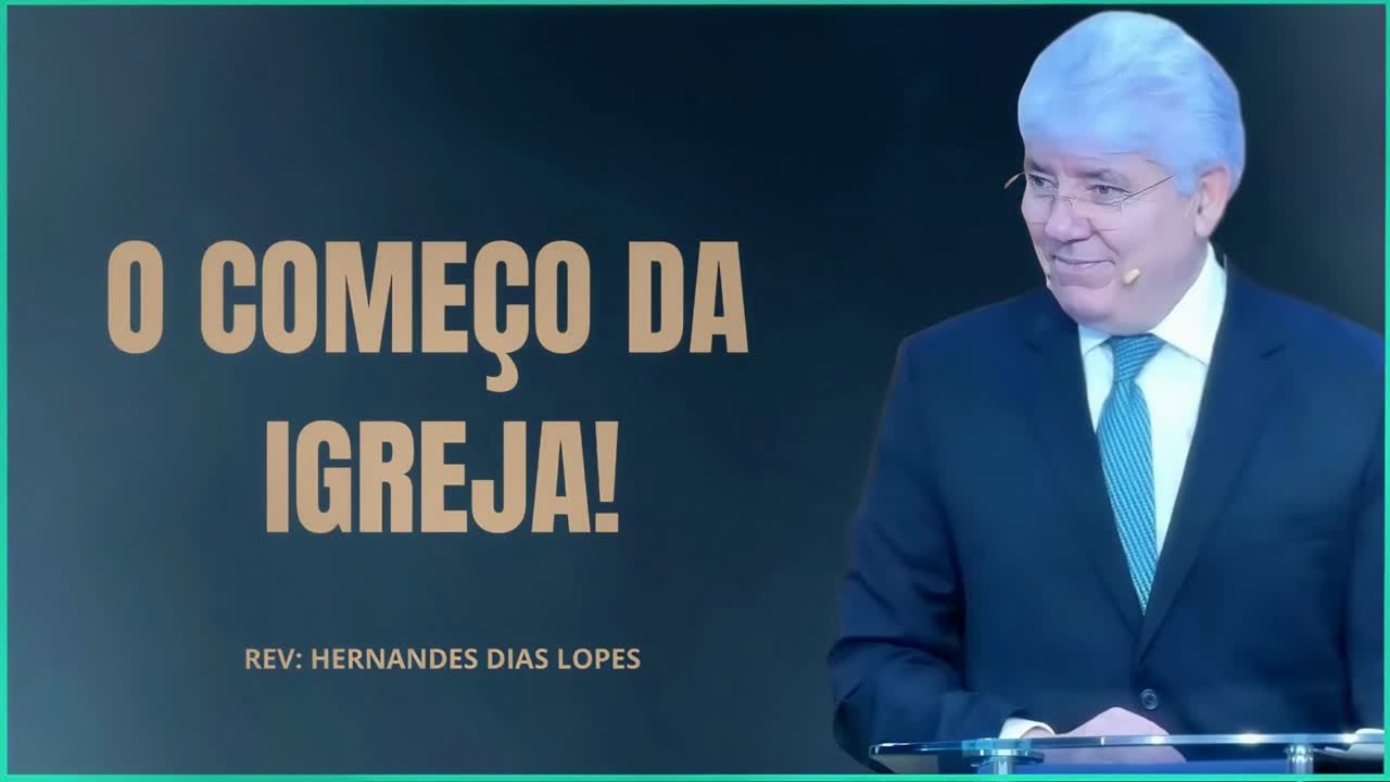 O PODER DO ESPÍRITO SANTO NA VIDA DA IGREJA!  HERNANDES DIAS LOPES