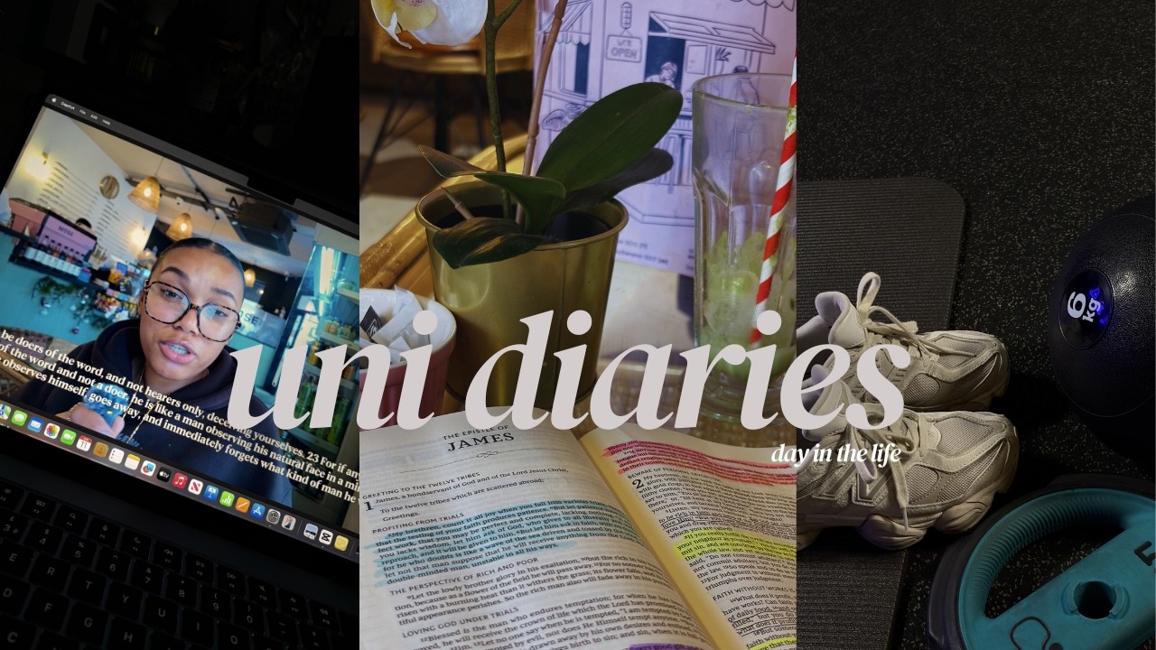 UNI DIARIES| BIBLE STUDY/DIML/MATCHA/LEG DAY ETC