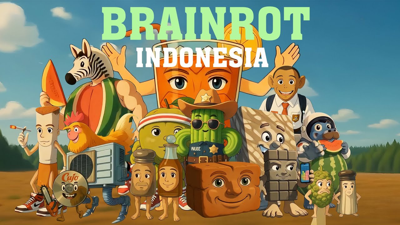 INDONESIAN BRAINROT: ANIME OPENING | Official Music Video