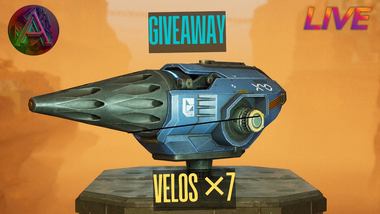 SORTEO EN VIVO DE NUEVA ARMA VELOS / WAR ROBOTS #WRWinVelos