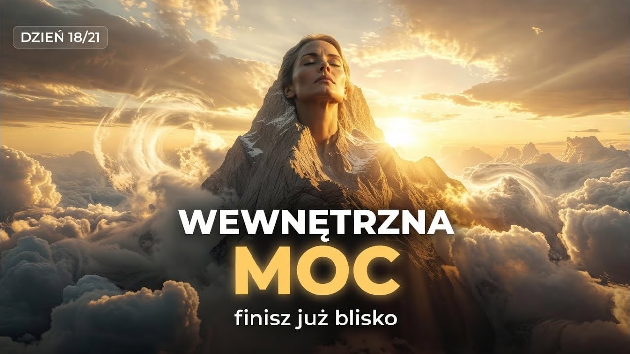 🧘 DZIEŃ 18/21 — „Medytacja Na Wewnętrzną Moc — Finisz Już Blisko
