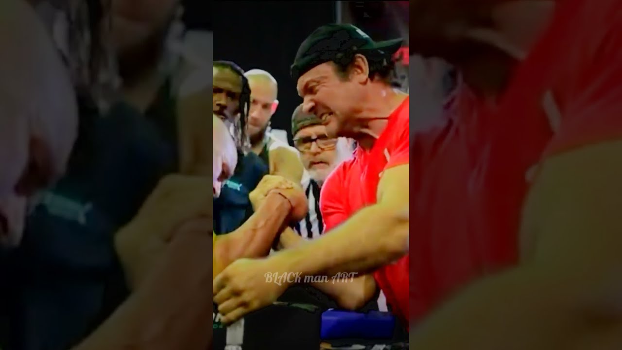 Braun Strowman VS Devon Larratt Very powerful 💪💪Arm Wrestling Match Status👑👑 #shorts #wwe #trending