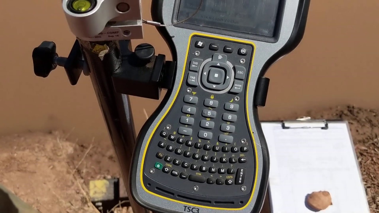 How to stake out points using Trimble R10 (Video 2 of 2)
