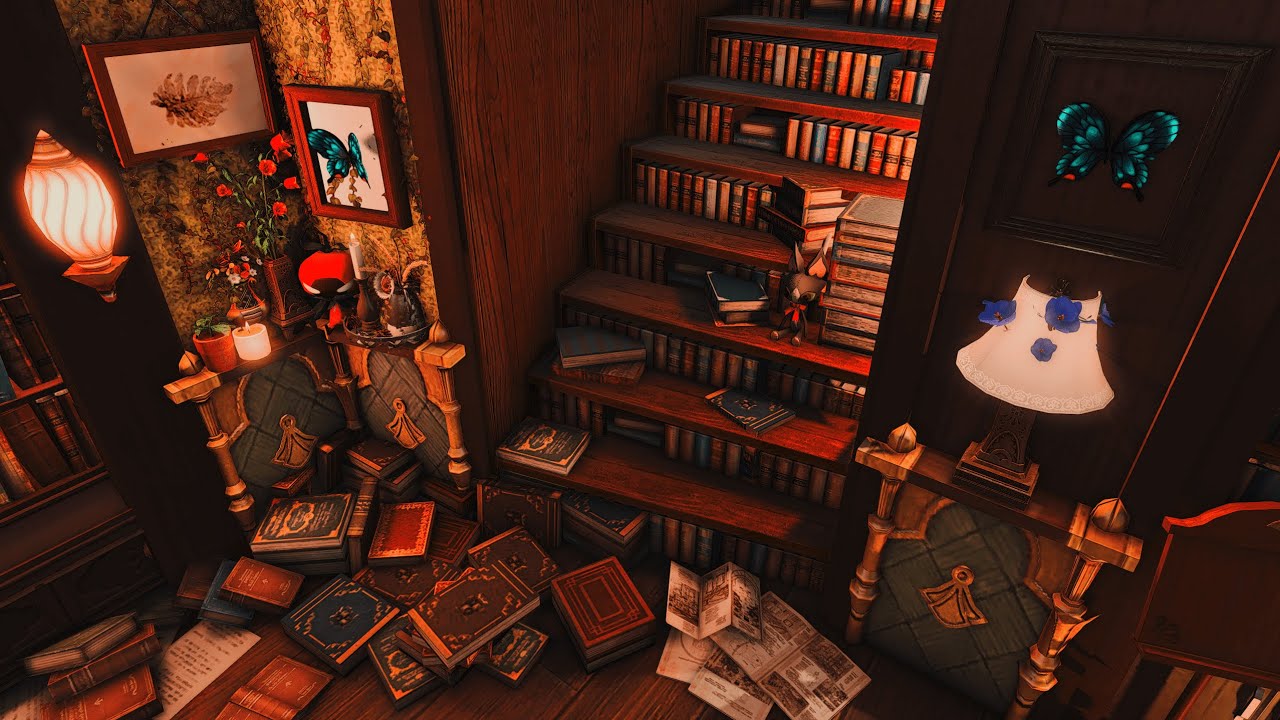 制作ハウス『森の古書店』[S]【FF14housing】