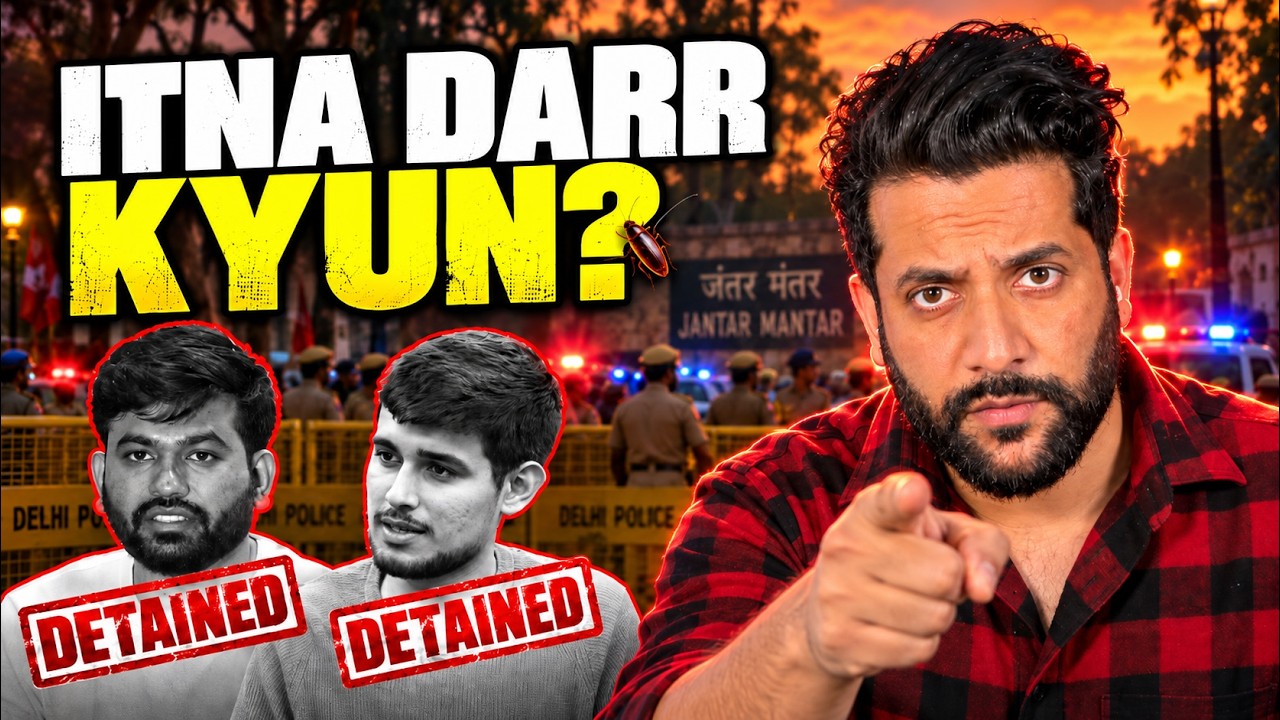 Dhruv Rathee, Abhijeet Dipke Detained: What's the Truth? | CJP Jantar Mantar Protest 2.0