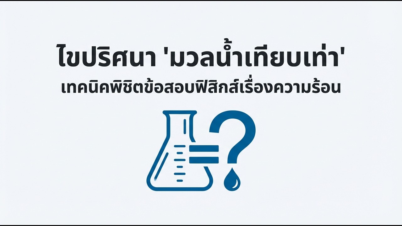 เลิกสับสน! 