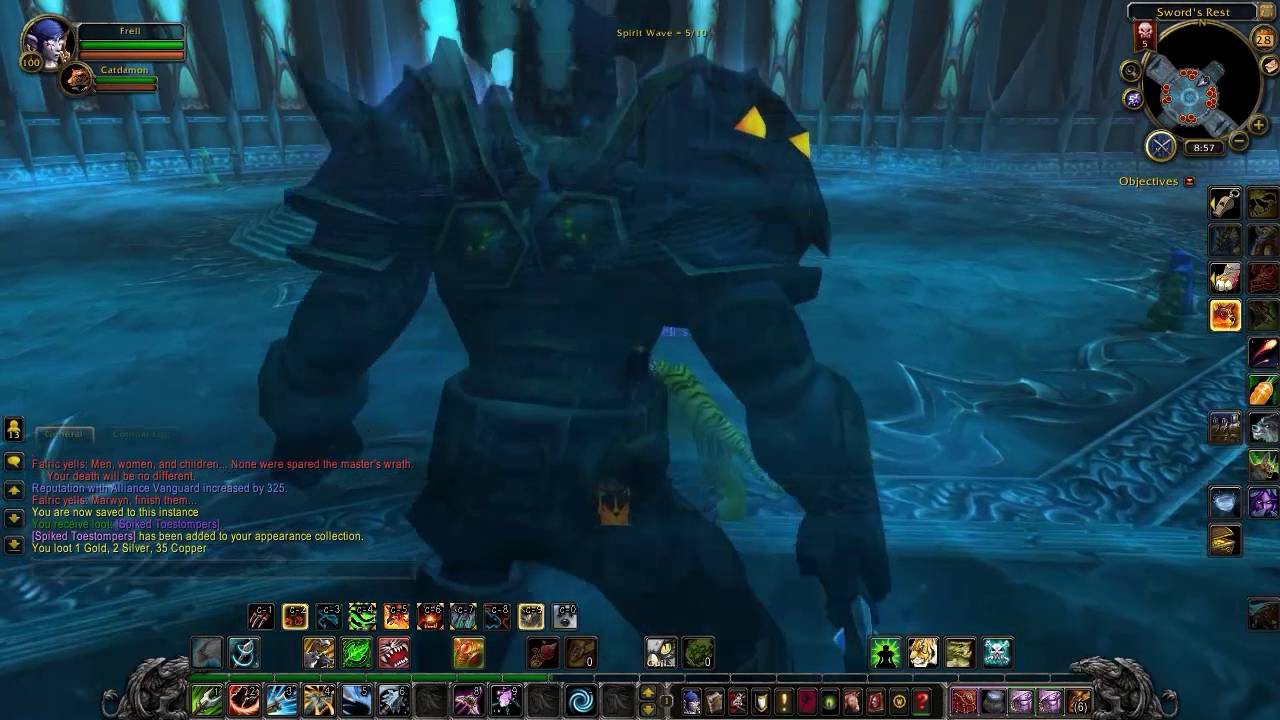 WoW WOTLK Dungeon Location and Runthrough: Halls of Reflection