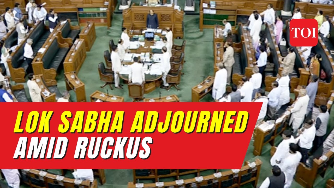 Manipur Issue in Lok Sabha: Watch the heated dispute between the Treasury bench and Opposition